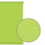 Gardinia EasyFix Rollo, 60x150 cm, Apfelgrün: Lichtdurchlässiges Rollo mit Detailansicht der Textilstruktur.