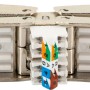 Schwaiger CAT 6A Keystone Verbinder für Netzwerktechnik, Zinkdruckgussgehäuse.