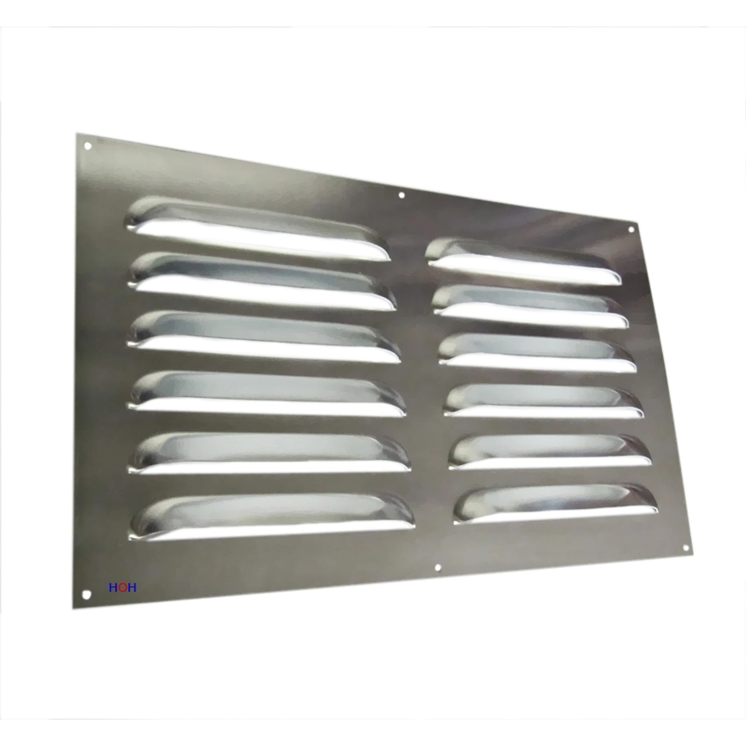 Häusler Lüftungsgitter LG 5030 GLA Lamellengitter Alu F1 500 x 300mm Abluft günstig online kaufen