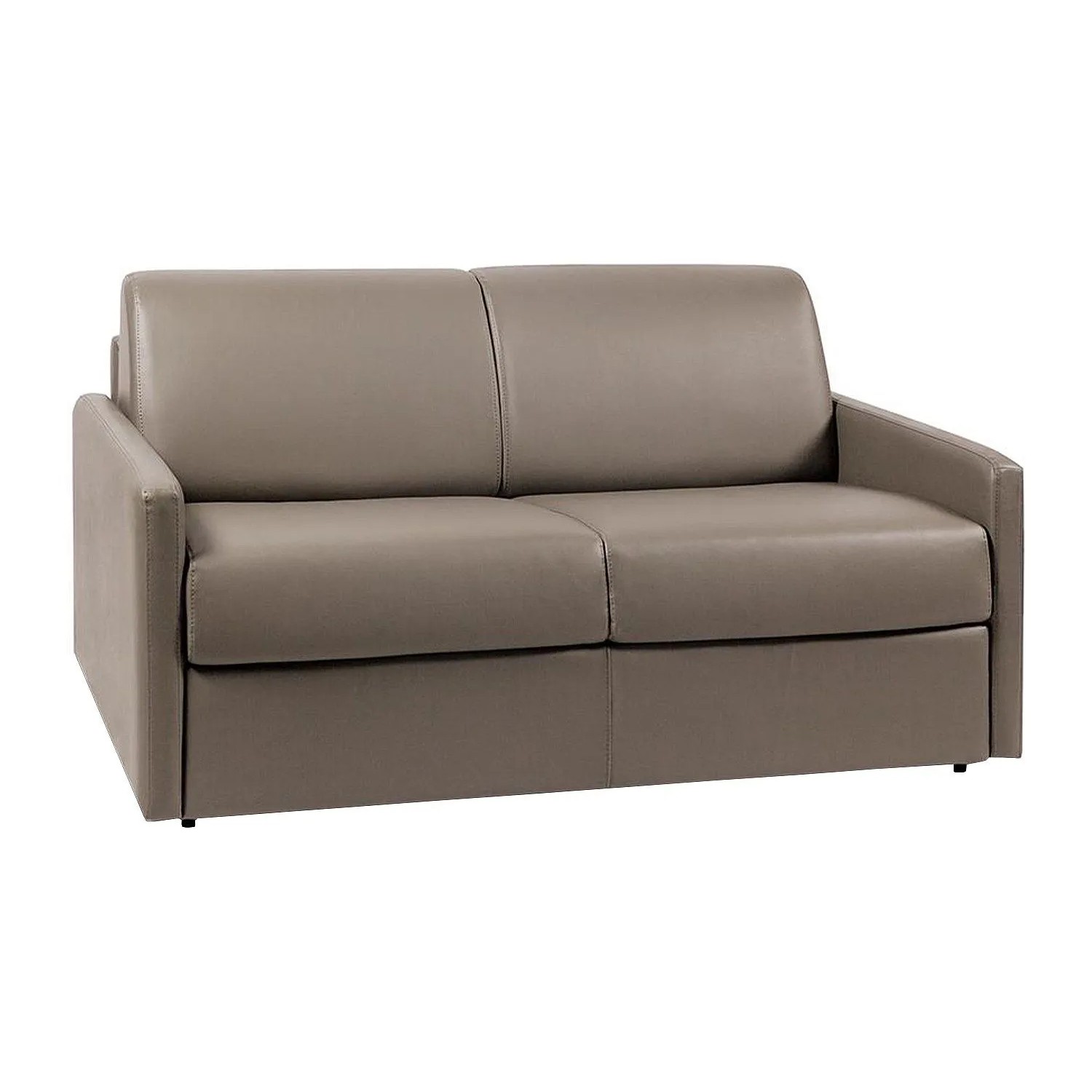 Vente-unique Schlafsofa Calife Taupe 150 cm