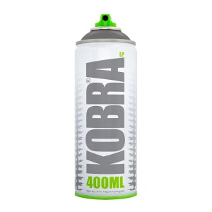 Kobra LP Buntlack Spray 400ml in Mausgrau Matt. Sprühdose für DIY, Heimwerken und Kunst.