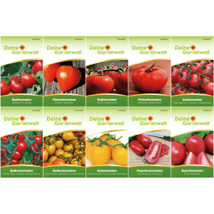 Deine Gartenwelt Tomaten Samen-Set mit 10 Sorten