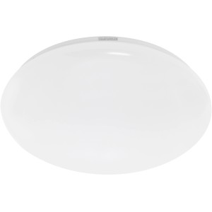 Weiße, runde Telefunken LED-Deckenleuchte Apollon, 40 cm Durchmesser.