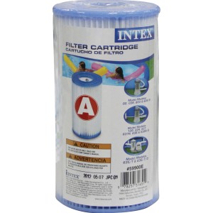 Intex Filterkartusche Typ A für Pools, verpackt. Filter für klares Wasser.