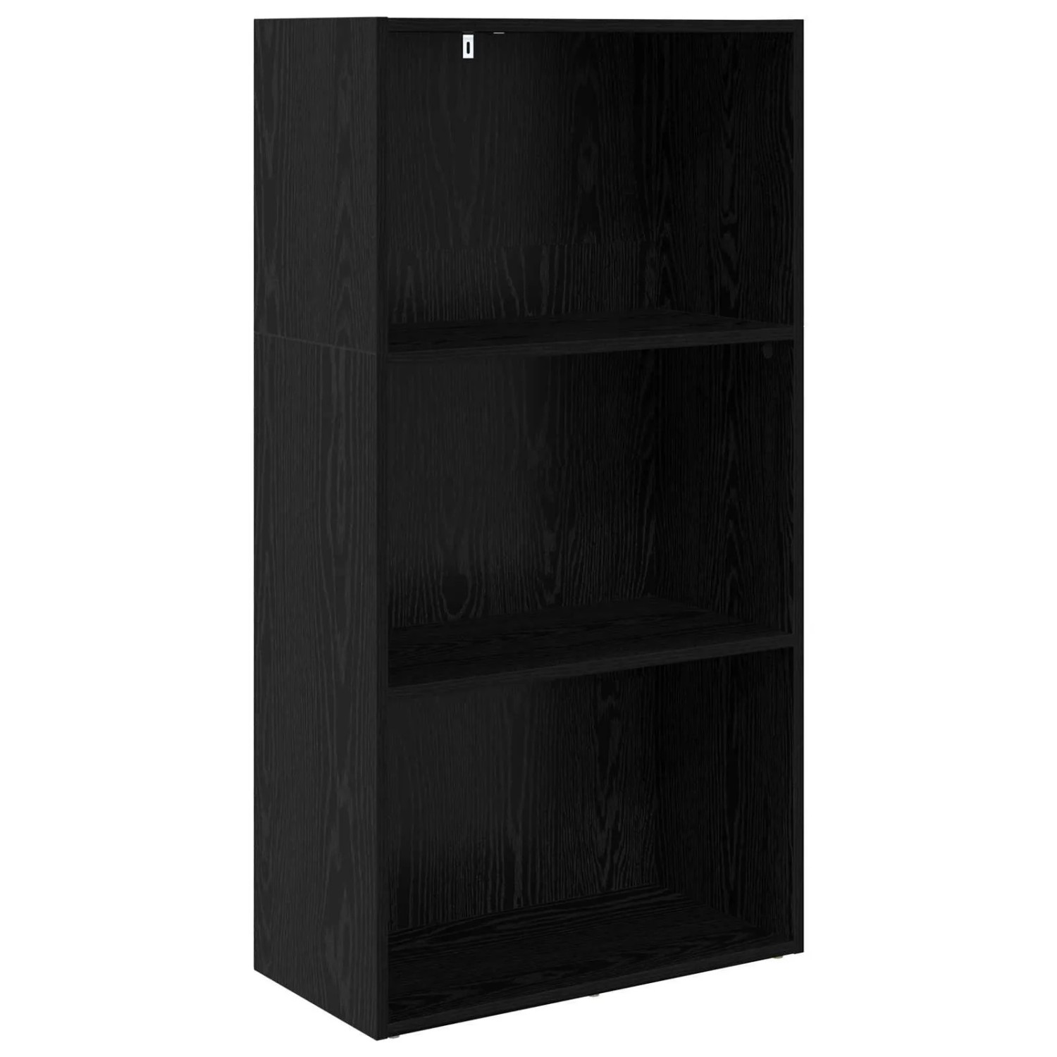 vidaXL Bücherregal Schwarz Eichen-Optik 60 x 30 x 76,5 cm 8003714 günstig online kaufen