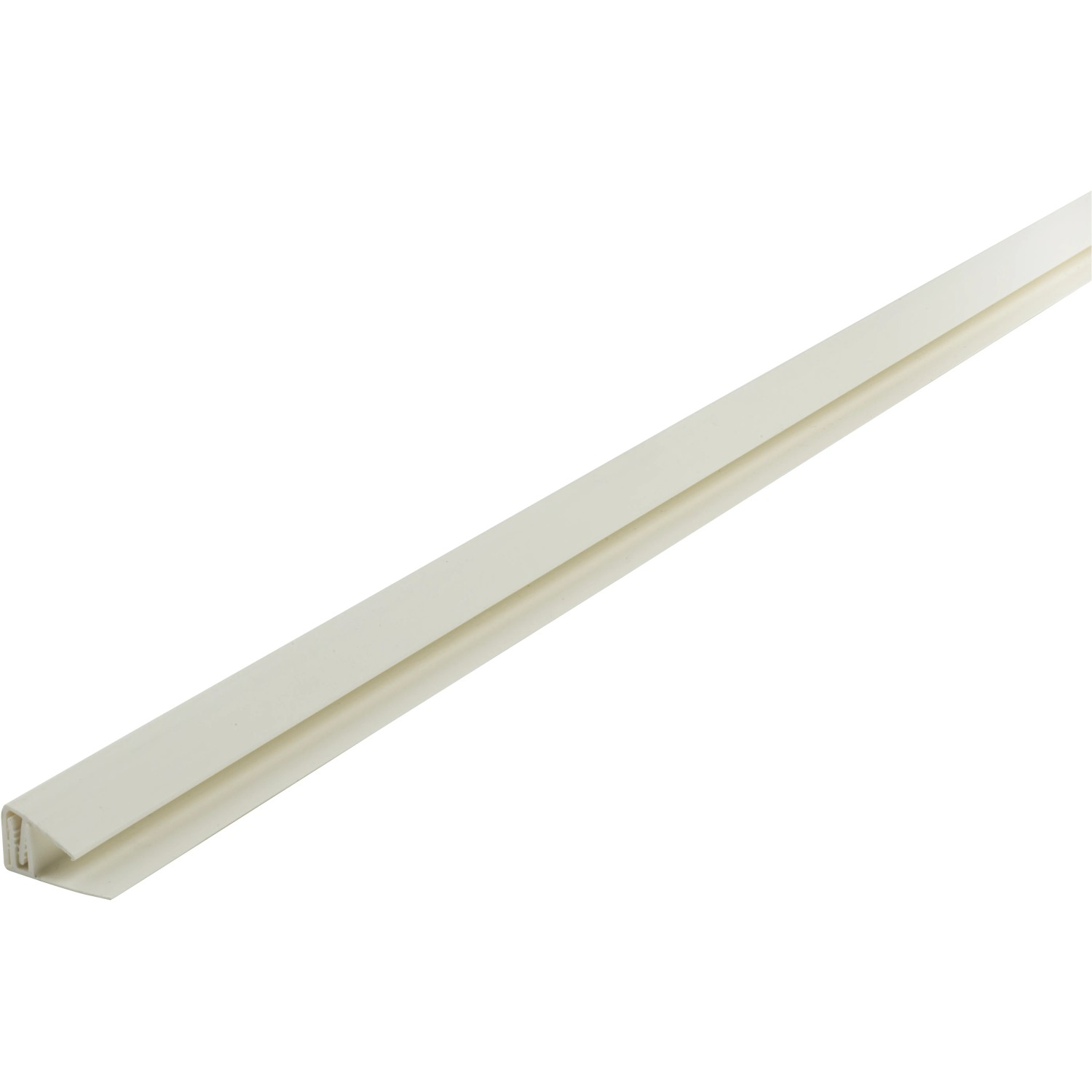 Grosfillex Abschlußprofil klippbar Weiß 8 mm - 10 mm
