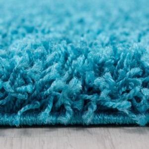 Ayyildiz Hochflorteppich Life 1500 Türkis 60 cm x 110 cm