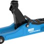 Blauer Güde Rangierwagenheber GRH 2/330 L mit 2 t Hubkraft für Werkstatt und Garage.