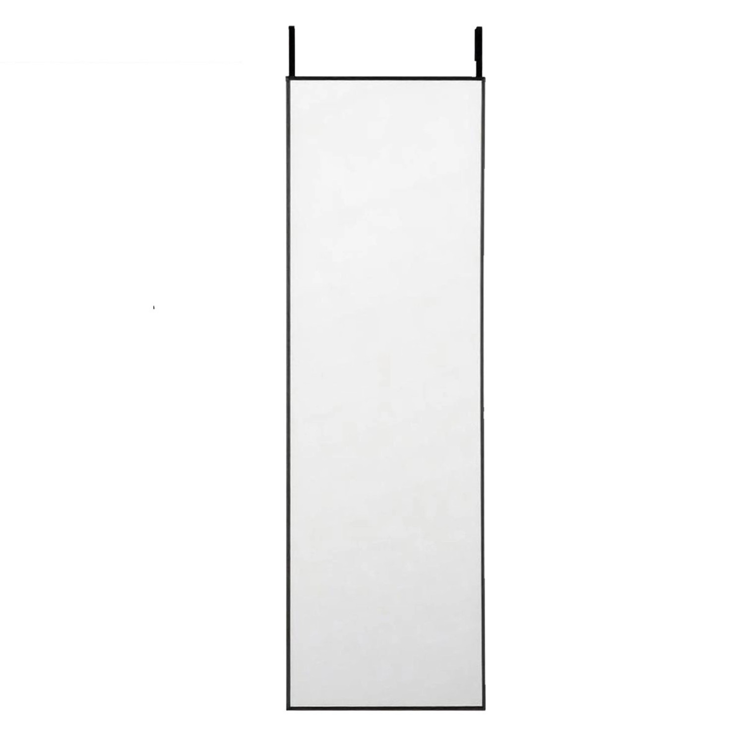 Costway Ganzkörperspiegel mit Höhenverstellbaren 37 x 120cm Schwarz