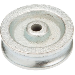 Conacord Seilrolle, Gusseisen, Ø 40 mm, Detailansicht.