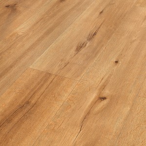 ECO4ALL Pro Vinylboden Eiche Modena, 1290x246x5 mm, Holzboden in warmer Optik.