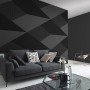 Erismann Vliestapete Fashion for Walls Shadow Grid Schwarz FSC®_2