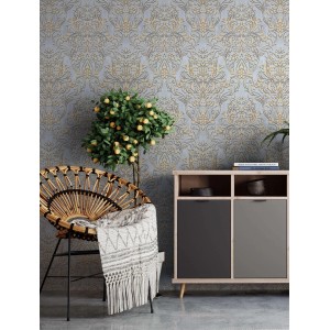 Newroom Vliestapete Ysabel Glänzend Barock FSC®