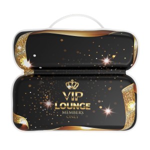 SANILO Badewannenkissen VIP-Lounge mit goldenem VIP-Motiv für entspanntes Baden.