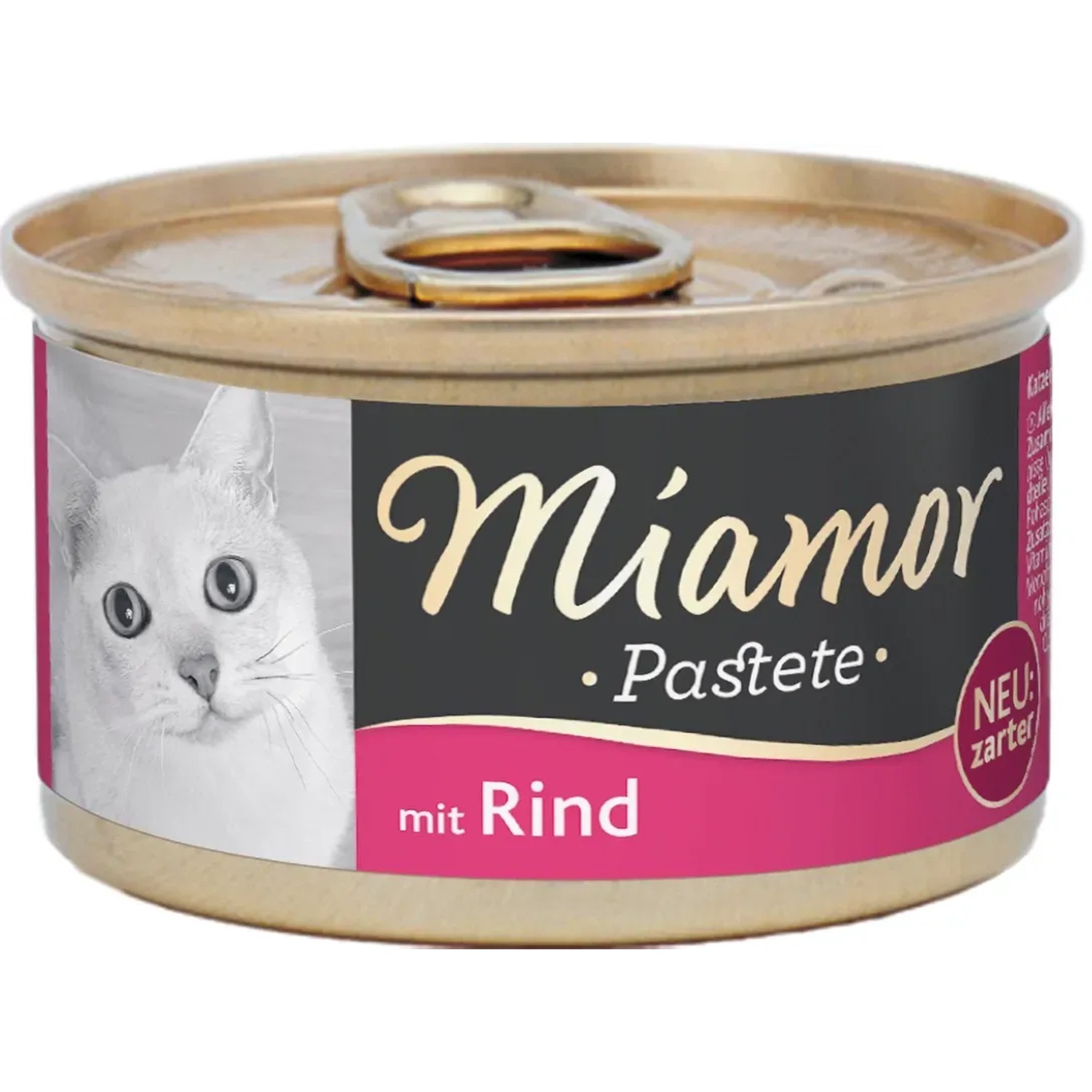Miamor Katzen-Nassfutter Pastete Rind 85 g