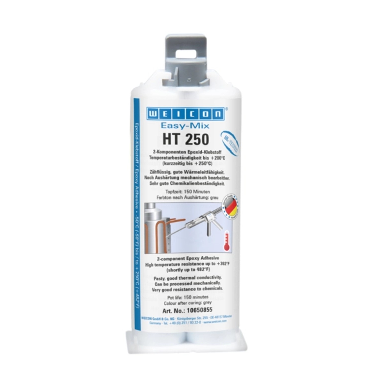 Thumbnail - WEICON Easy-Mix HT 250 50 ml Epoxyd-Klebstoff