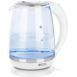 ECG Wasserkocher RK 2020 White Glass 2,0 l Glas