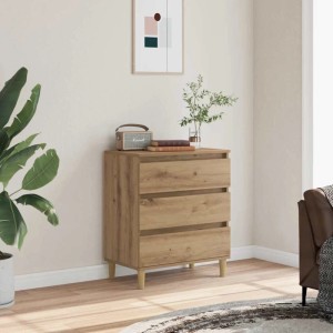 vidaXL Sideboard Artisan-Eiche 60x35x70 cm Holzwerkstoff 856481
