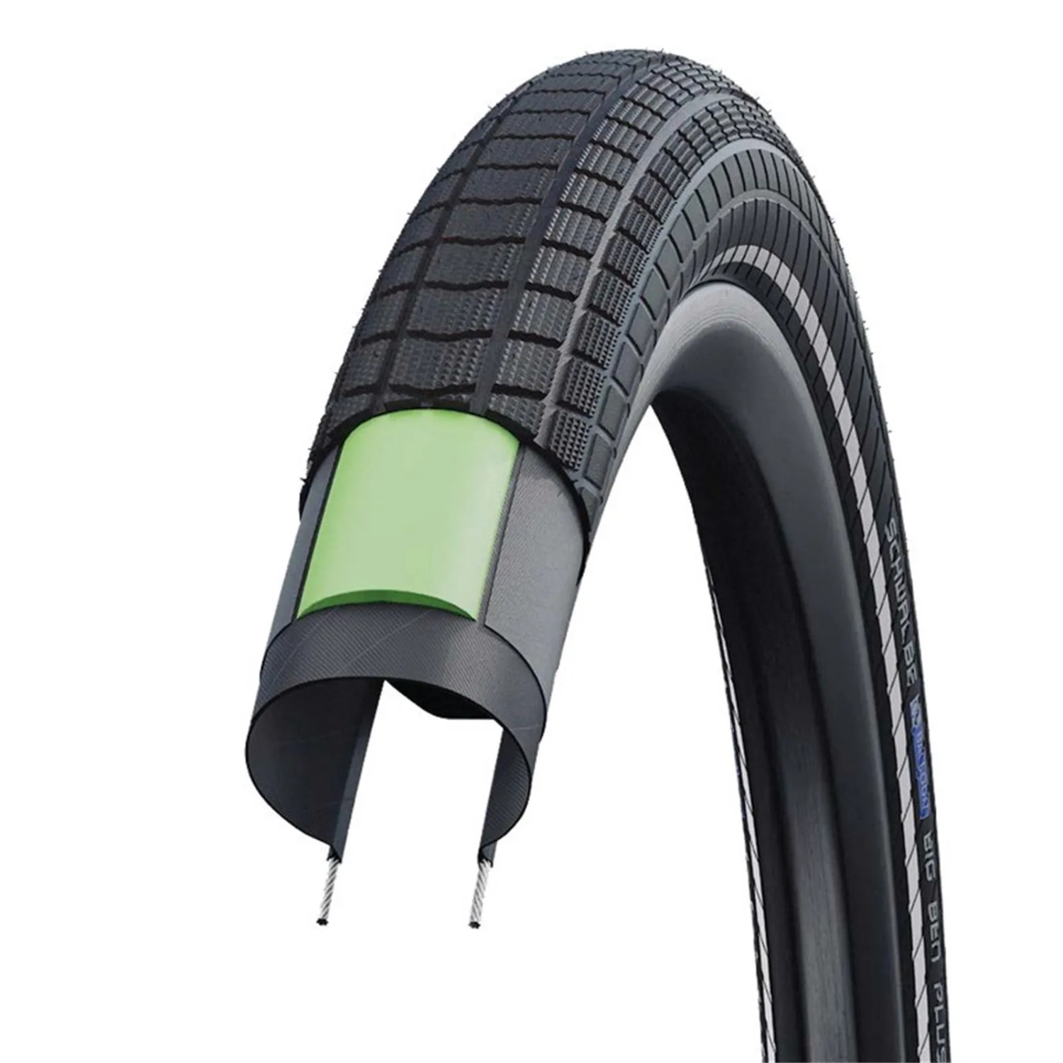 Schwalbe Reifen Big Ben Plus HS439 Draht 28x2.15 Zoll55-622 sw-ReSSkin Perf.GG EC 40B