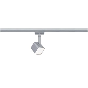 Paulmann Urail LED Spot Muri, Chrom matt, für Schienensysteme. Warmweißes Licht.