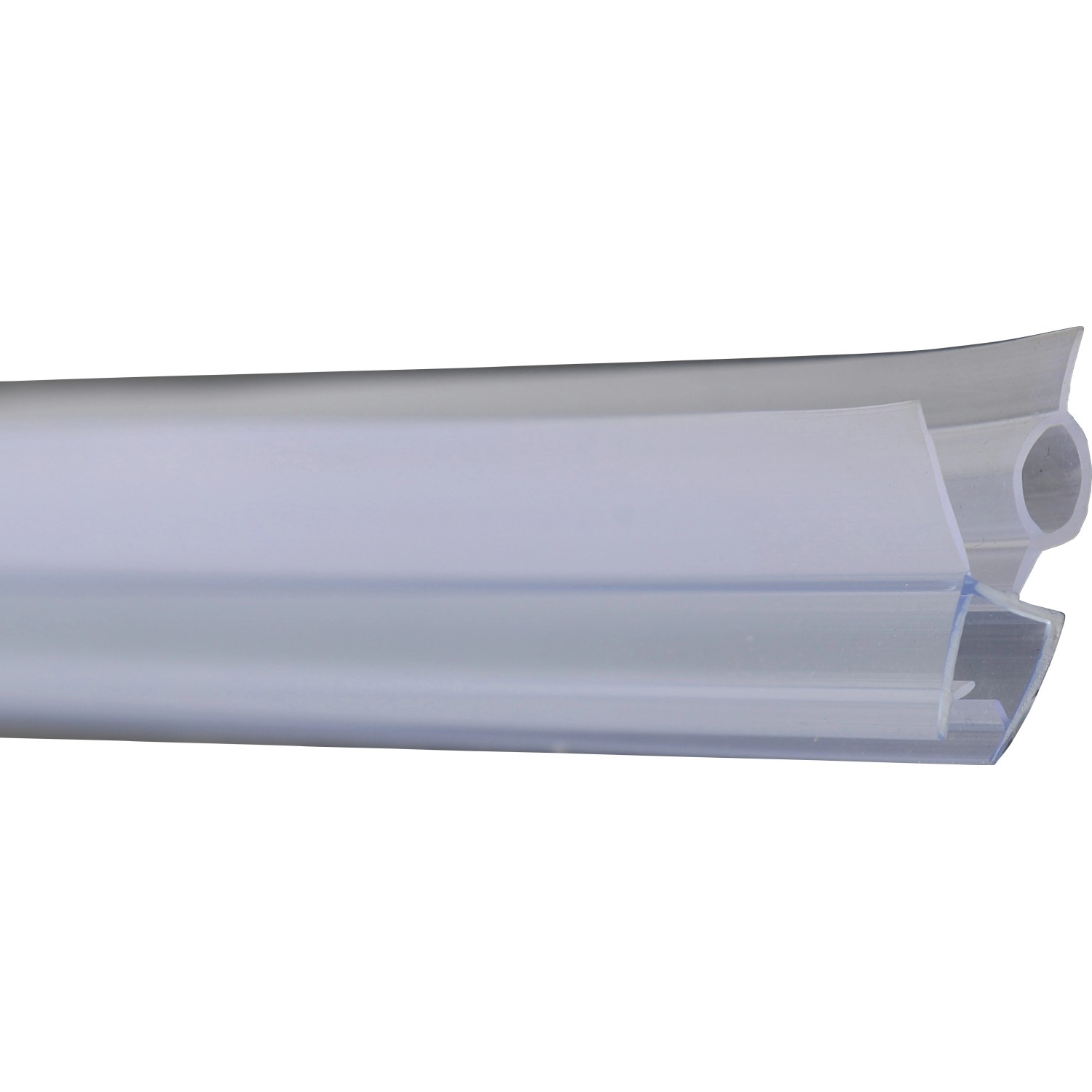 Bodendichtleiste für Duschkabinen 6 mm Glasstärke
