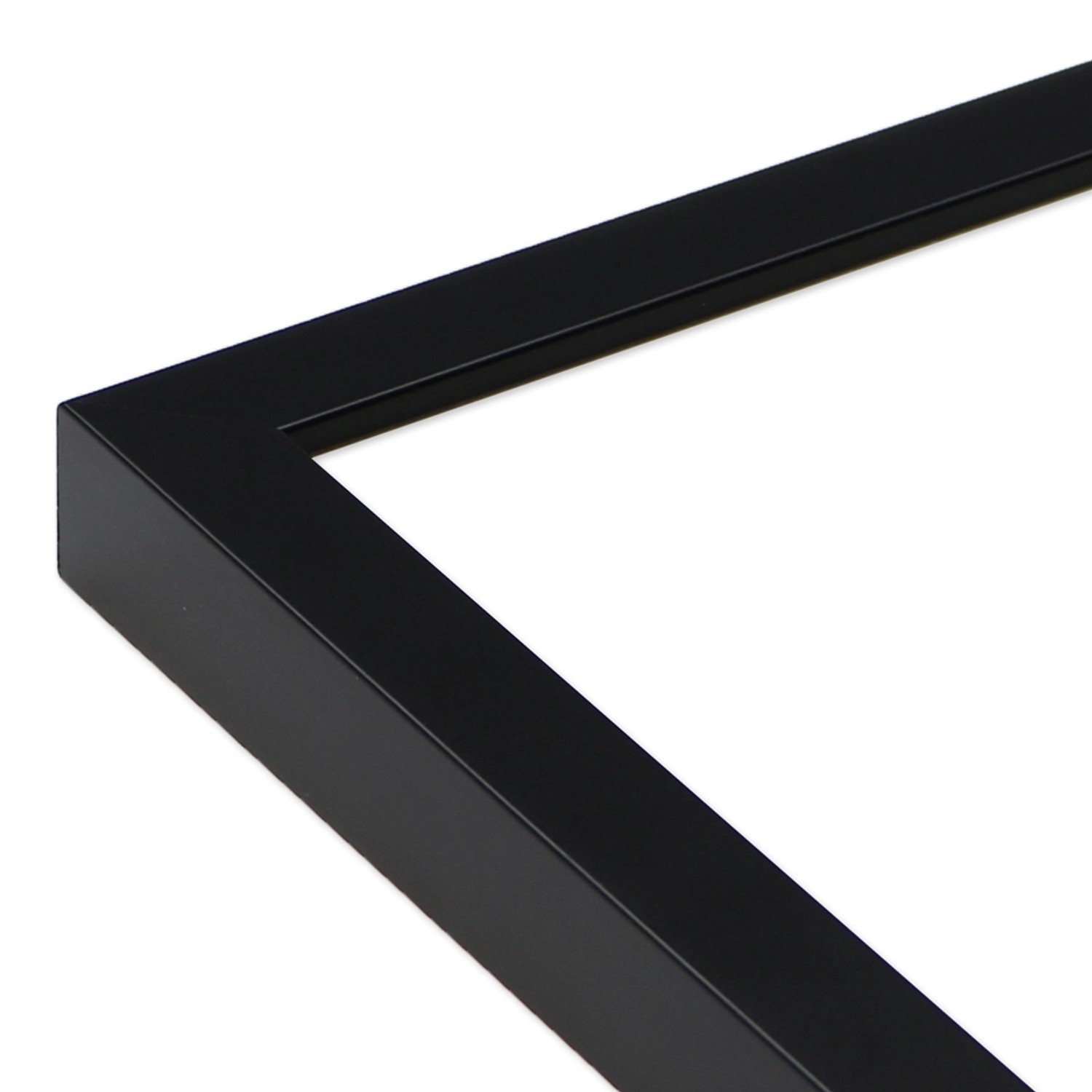 Detailansicht: Schwarzer Bilderrahmen für Poster "Danke Bruder", 13x18 cm, Geschenkidee.