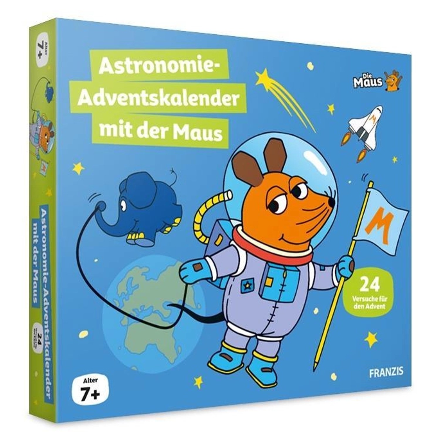 Astronomie-Adventskalender mit der Maus