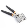 Xpotool Profi Verbundzange aus gehärtetem Stahl mit schwarzen, ergonomischen Griffen für Trockenbau und Blechprofile.
