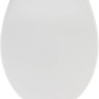 Wenko Premium WC-Sitz Samos, weiße Klobrille mit Absenkautomatik.