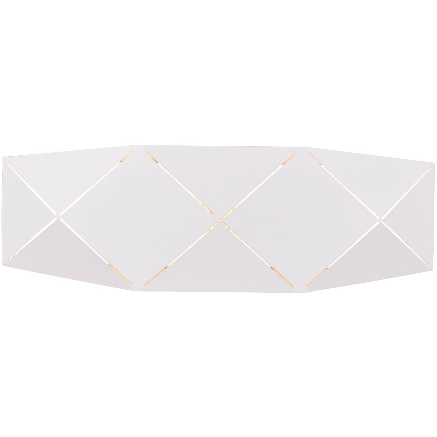 Trio LED Wandleuchte Zandor Weiß matt 130 mm x 400 mm x 65 mm