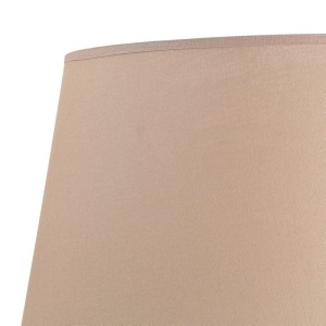 Cappuccino Lampenschirm aus Stoff für Stehleuchten, Ø 38cm.