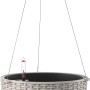 Lechuza Nido Cottage Blumenampel, Ø 27cm, sandbraun, mit Bewässerungssystem.