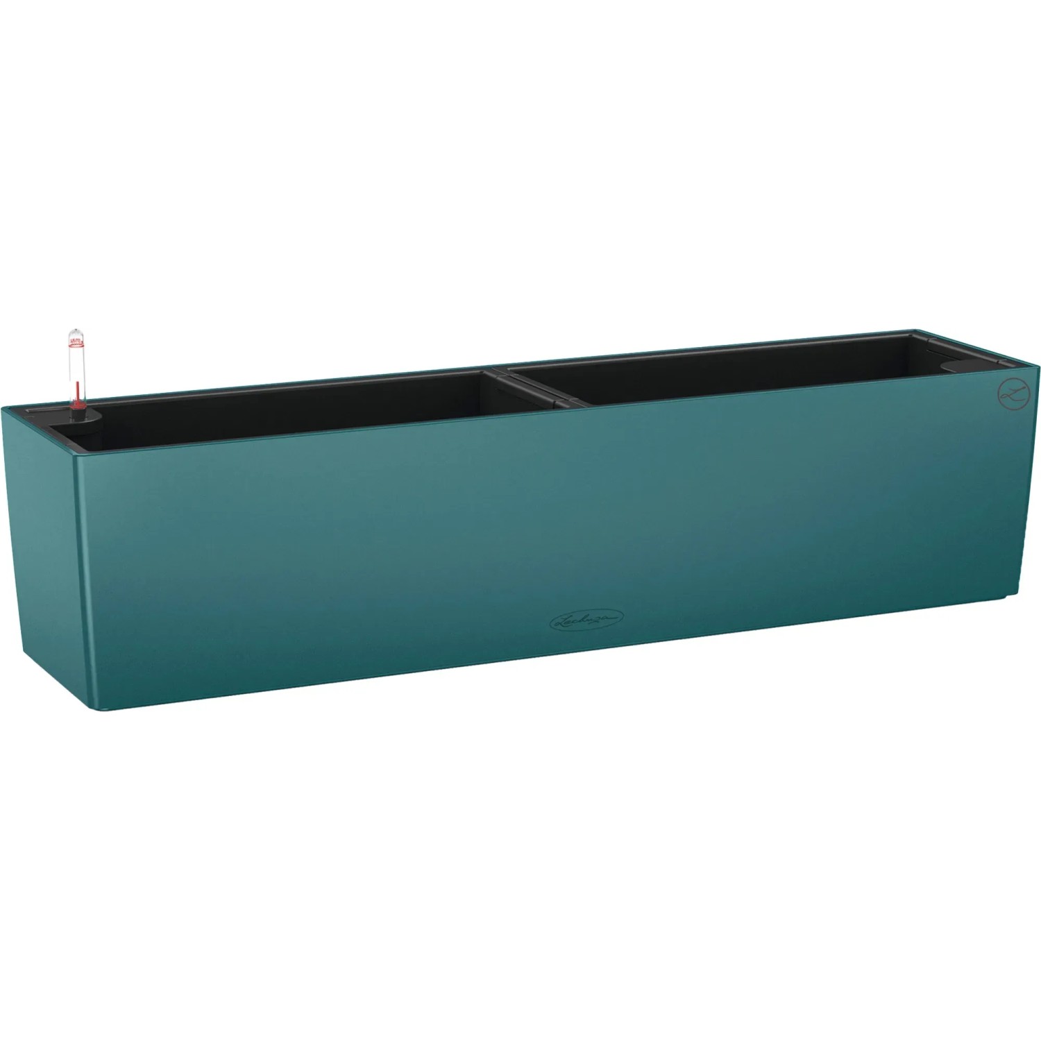 Lechuza Pflanzgefäß Balconera Color 80 cm x 19 cm x 19 cm Petrolblau
