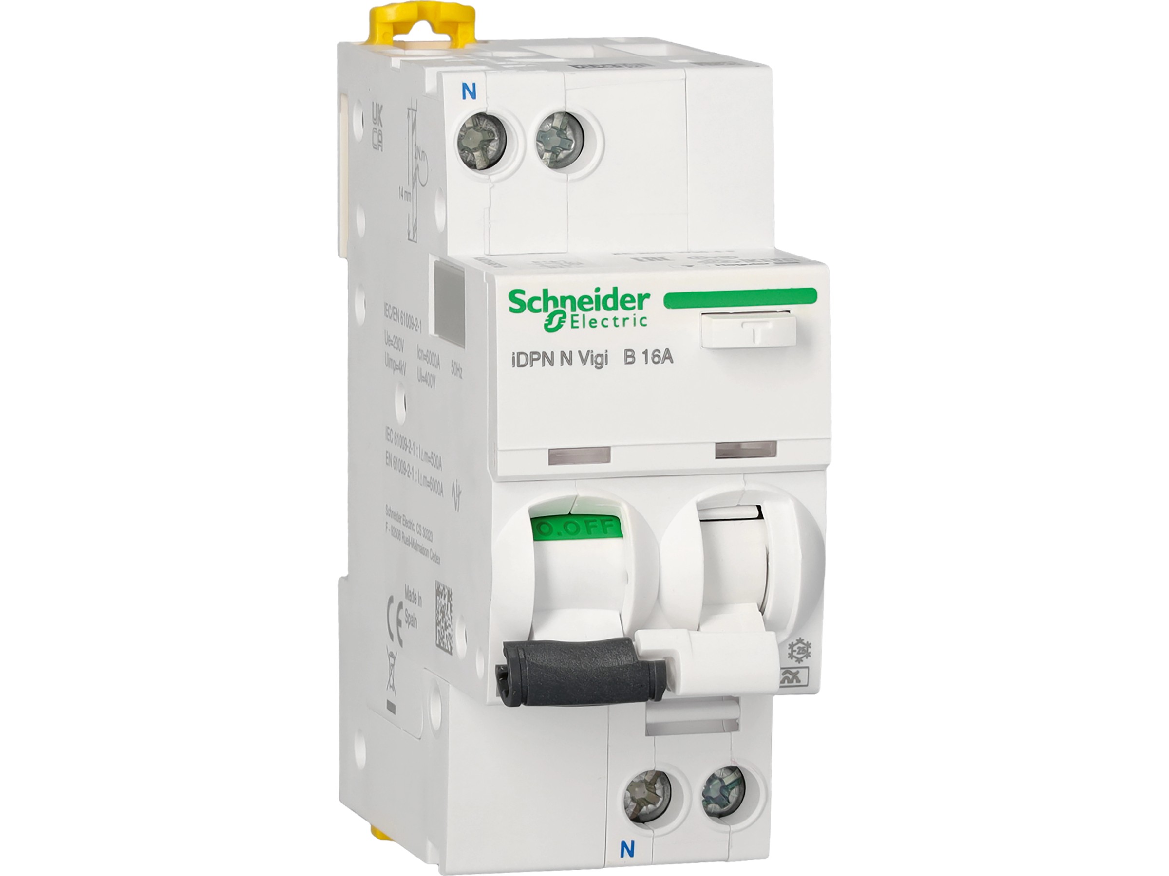 Schneider Electric Lisse-Abdeckung – Schraubenloser 3-Gang-Kippschalter, Edelstahl Mit Schwarzem Einsatz, 10 AX, Für Moderne Installation
