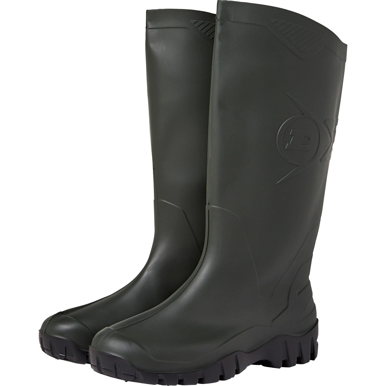 Dunlop Herren Gummistiefel PVC Grün Größe 42 wasserdicht kaufen bei OBI