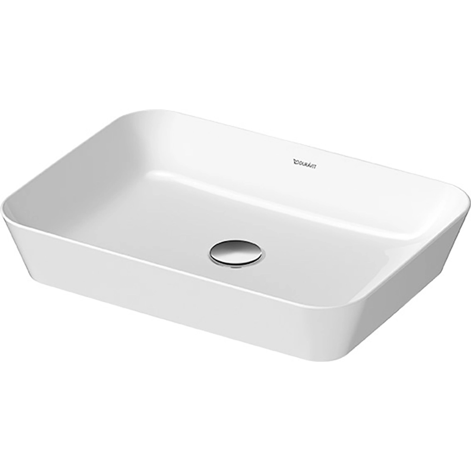 Duravit Aufsatzwaschbecken Cape Cod 55 cm Weiß seidenmatt WonderGliss