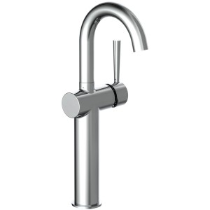 Schütte Waschtischarmatur Cornwall Chrom für Aufsatzwaschbecken mit hohem Auslauf.