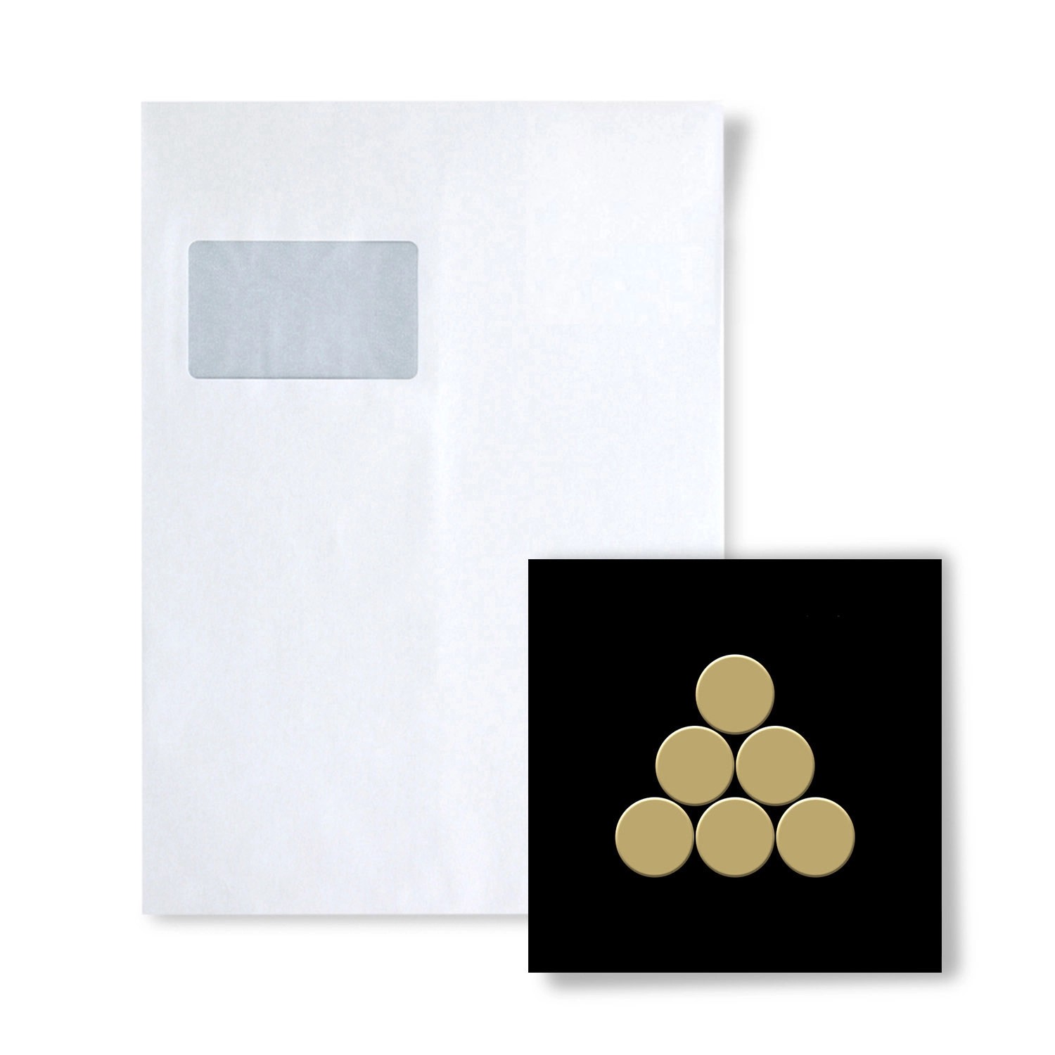 ALLOY Mosaik MUSTER S-Penny-Ti-GM Penny Titan Gold Hochglänzend günstig online kaufen