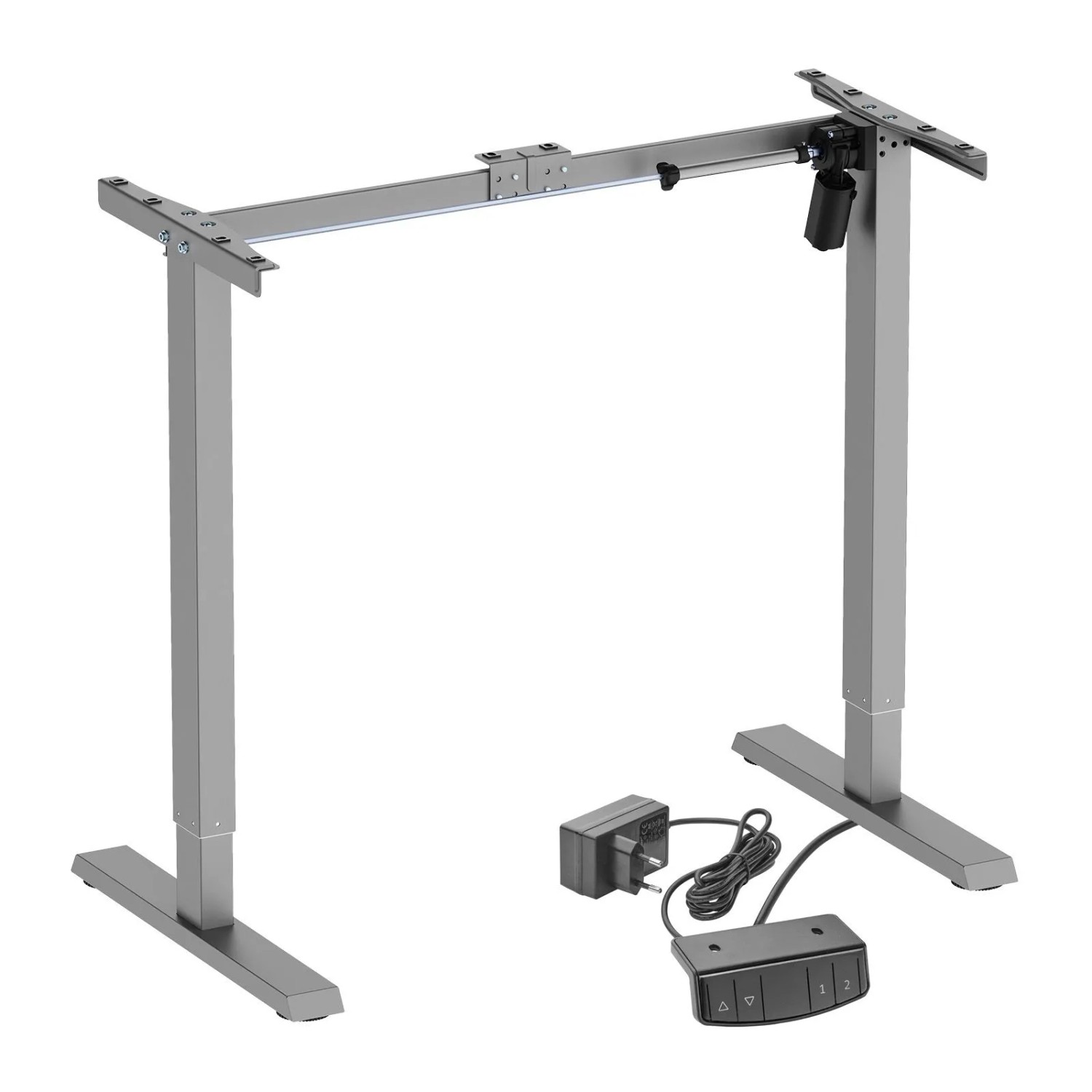 SOTECH CAVO Elektrisch Höhenverstellbares Tischgestell Grau 730 Bis 1190 mm 80 kg Belastbarkeit