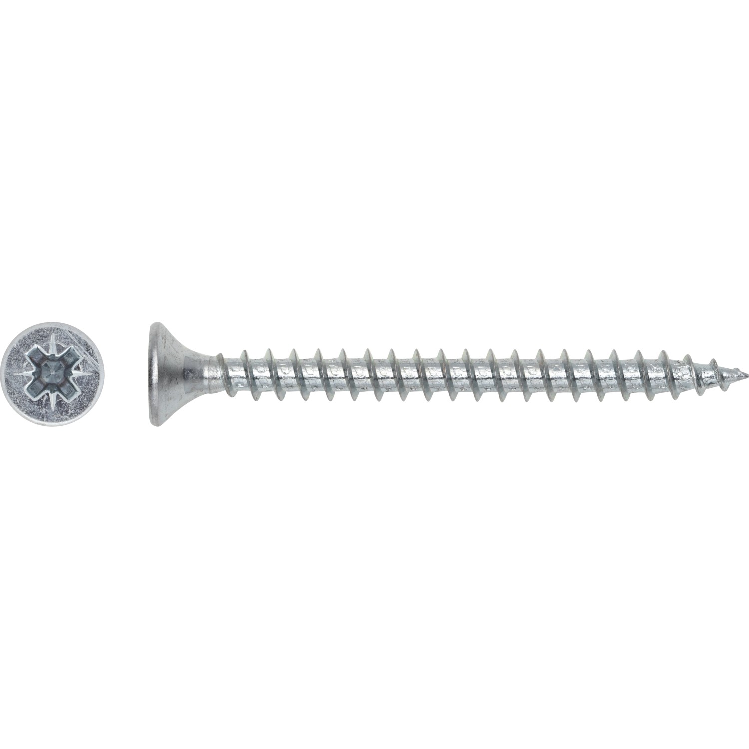 Senkkopf Spanplattenschraube PZ-Antrieb Ø 3 mm x 20 mm 80 Stück