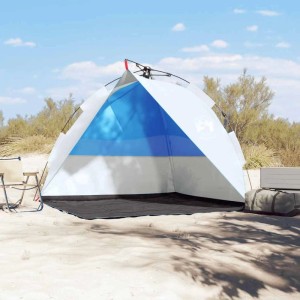 vidaXL Strandzelt Azurblau Quick Release Wasserdicht 4004152