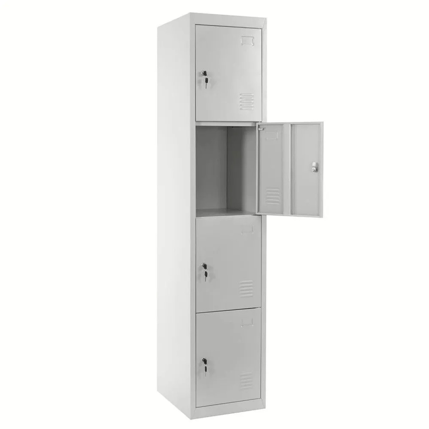 MCW Schließfach Preston T163 Grau