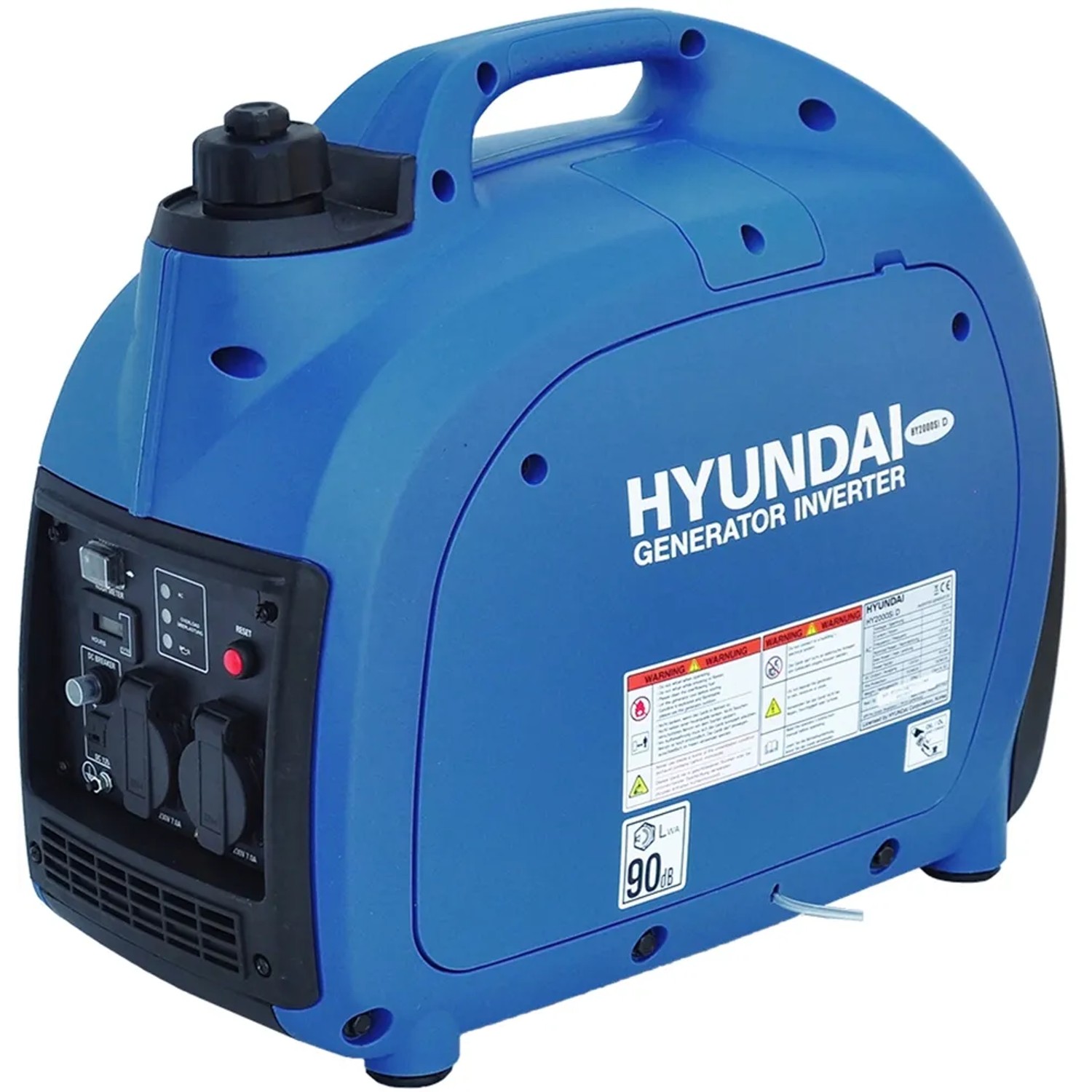 Elegantes Hyundai Stromgenerator Hy2000si D Test Ebenbild