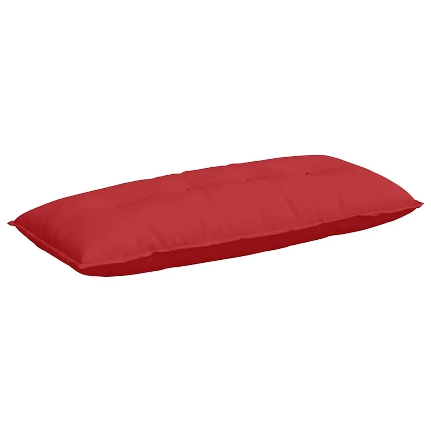 vidaXL Rückenkissen Rot 120 x 19 x 50 cm Stoff 42014799
