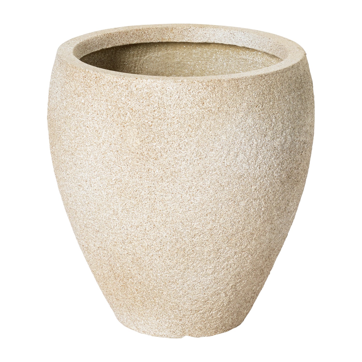 Pflanztopf  41 cm x 41 cm x 41,5 cm Beige günstig online kaufen