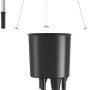 Lechuza Bola Color 32 Hängeampel, schiefergrau, Ø 32cm, mit Zubehör im Überblick.