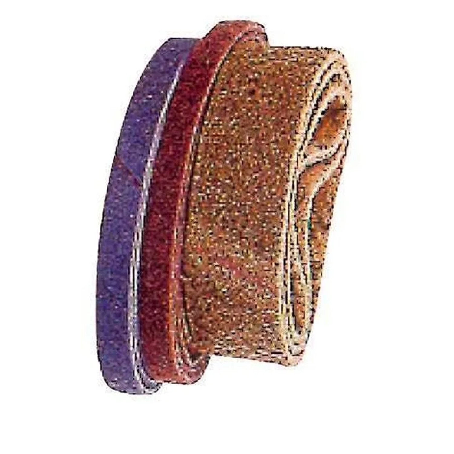FeNau Vliesbänder 30x610 mm Mittlerer Rot Körnung