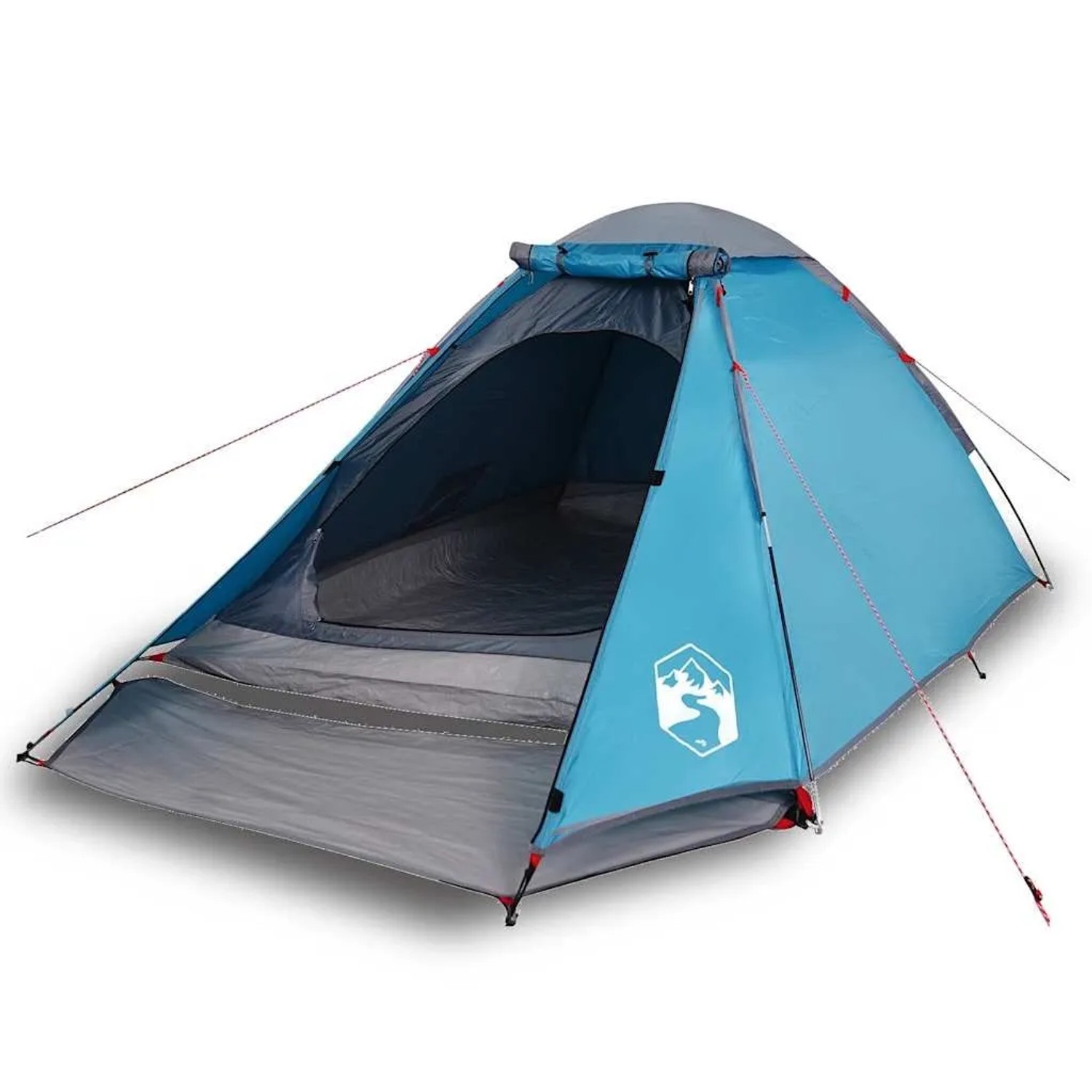 Furnicato Campingzelt Kuppel Blau 263 X 160 X 108 Cm