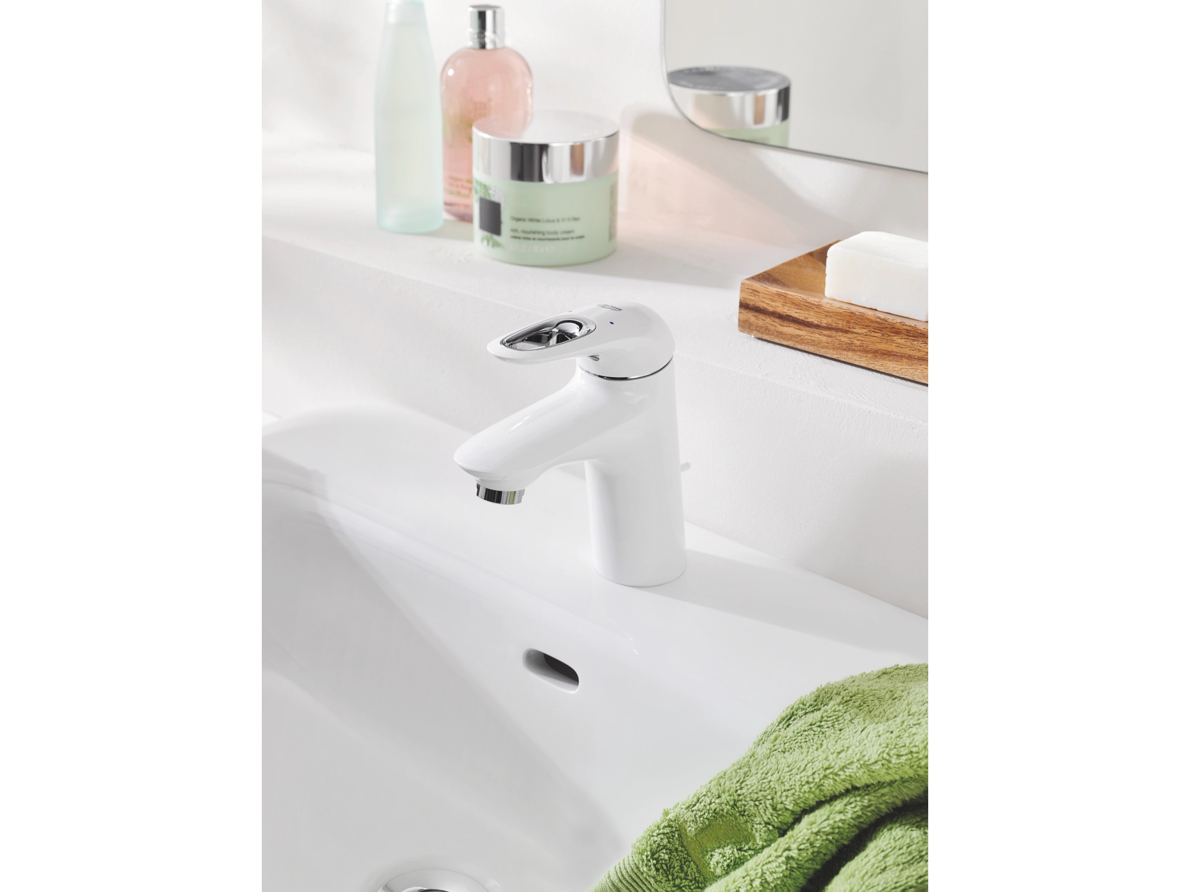Grohe Waschbeckenarmatur Eurostyle S-Size Moon White kaufen bei OBI