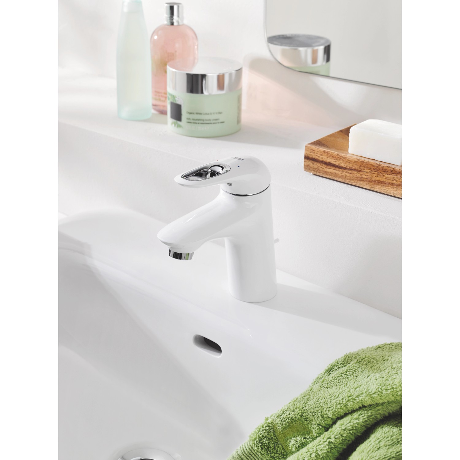 Grohe Waschbeckenarmatur Eurostyle S-Size Moon White kaufen bei OBI 